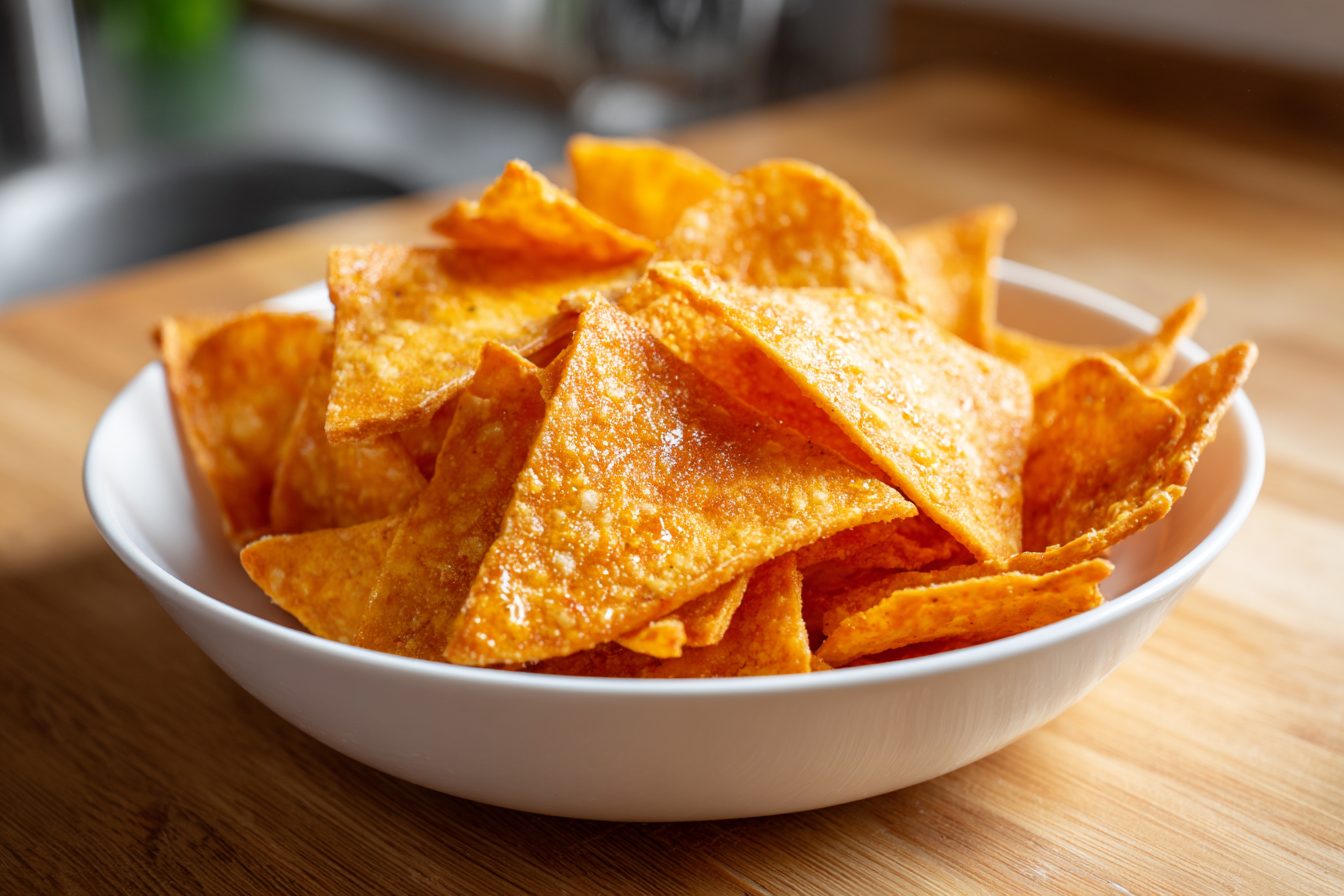 Crunchy & Crispy: The Ultimate 2-Ingredient Keto Tortilla Chips (Grain-Free & Egg-Free!)