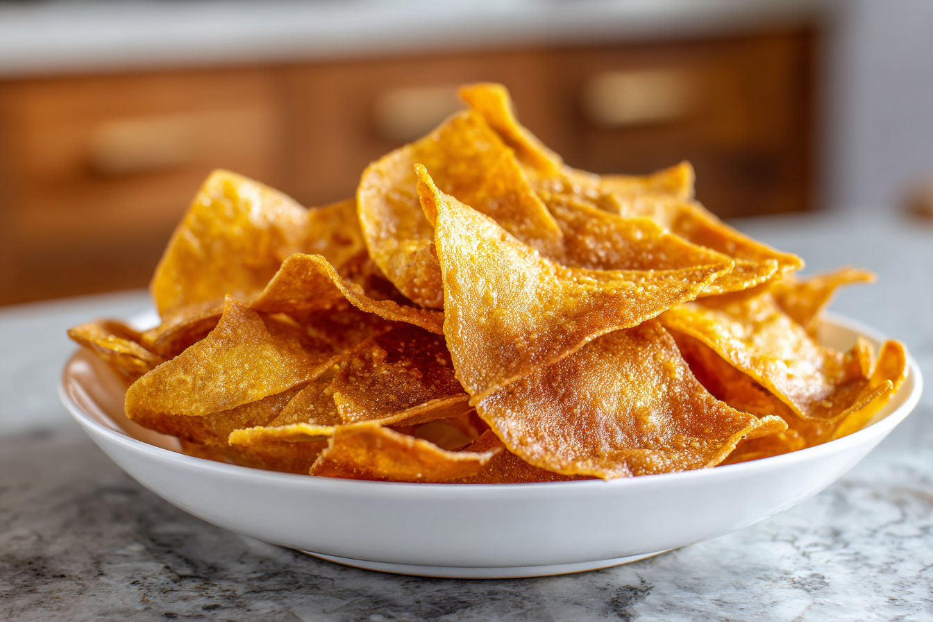 Crunchy & Crispy: The Ultimate 2-Ingredient Keto Tortilla Chips (Grain-Free & Egg-Free!)