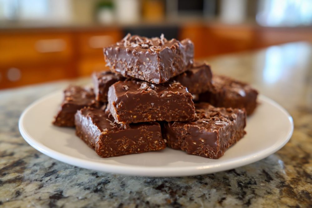 Crush Cravings with Homemade Keto Chocolate Crunch Bars (No-Bake!)