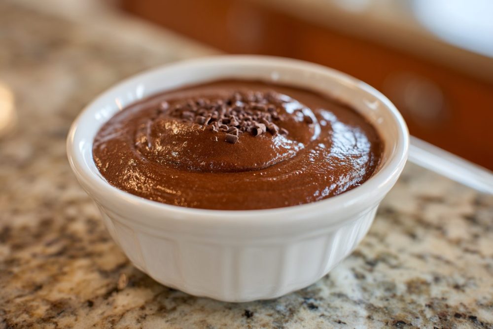 Decadent Dark Chocolate Cottage Cheese Mousse (High-Protein!)