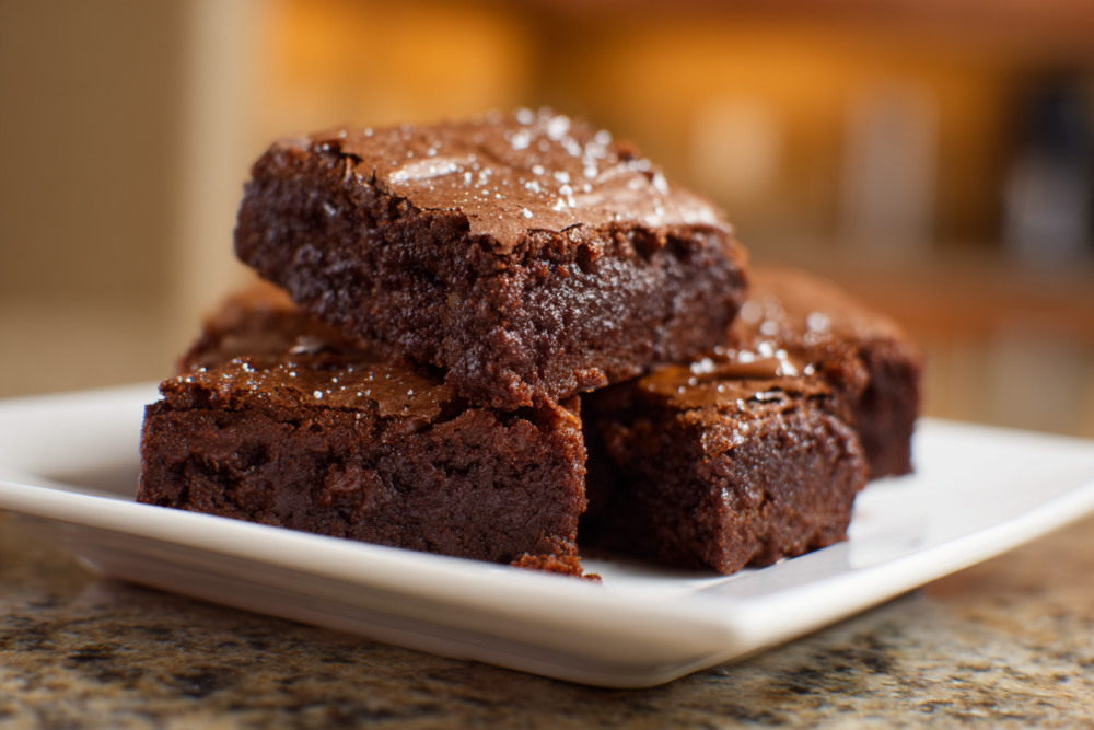 Decadent Fudgy Protein Brownies with Greek Yogurt