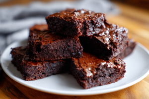 Decadent Greek Yogurt Protein Brownies
