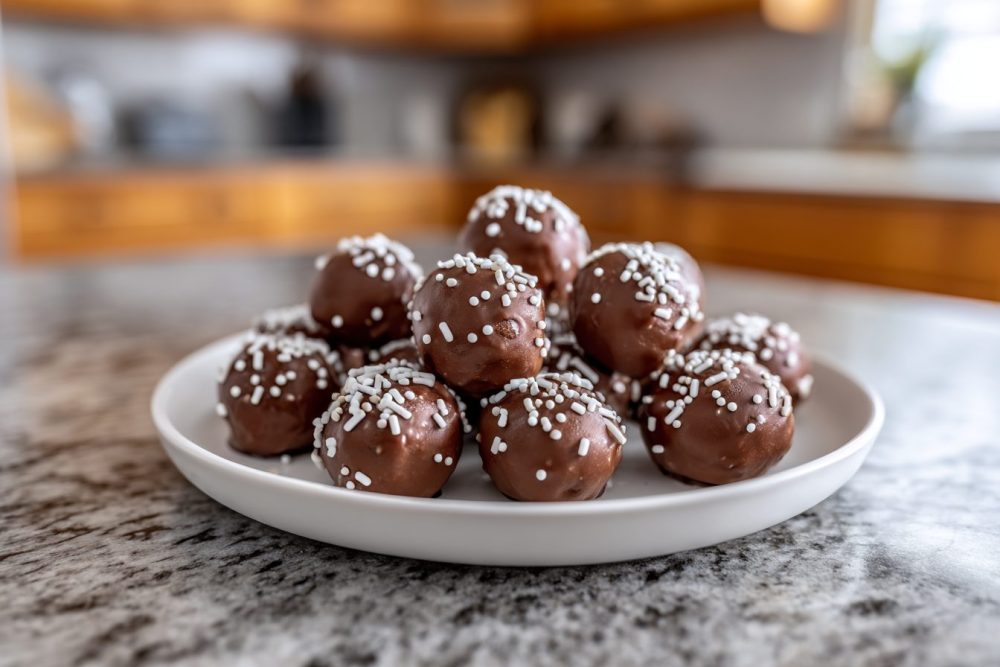 Decadent No-Bake Brownie Batter Protein Bites: The Ultimate Healthy Treat!