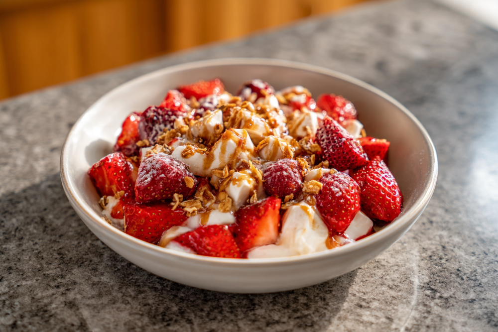 Deine Protein-Powerbowl: Cremiger Hüttenkäse, so vielseitig wie du!