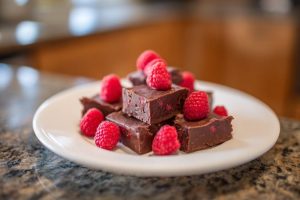 Dreamy 10-Minute Raspberry Coconut Fudge (Vegan Keto)