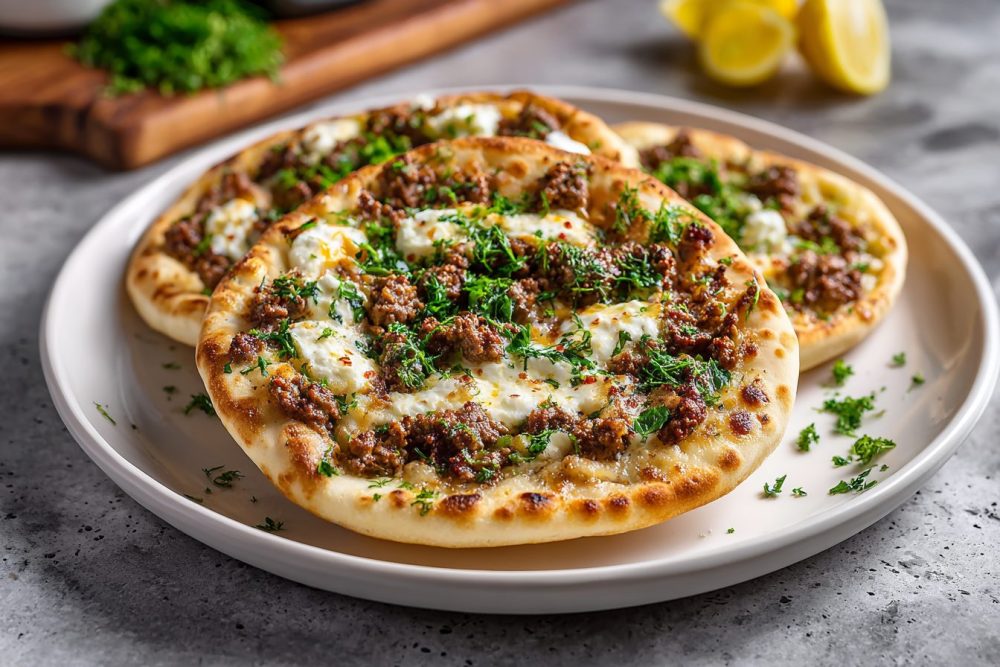 Easy 25-Minute Mediterranean Ground Beef Pita Pockets Recipe