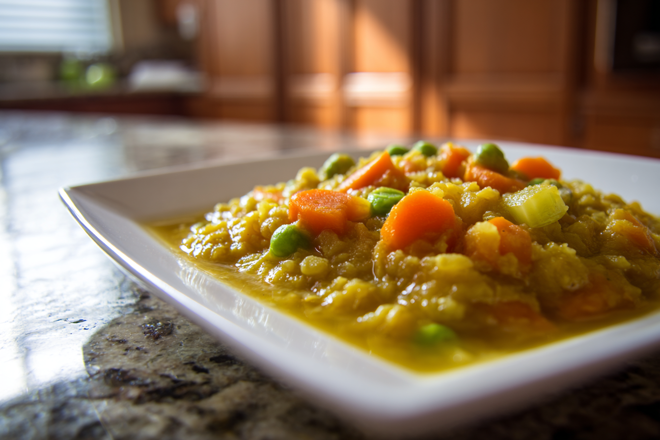 Easy Crockpot Split Pea Soup Without Meat: Hearty & Healthy Plant-Based Recipe