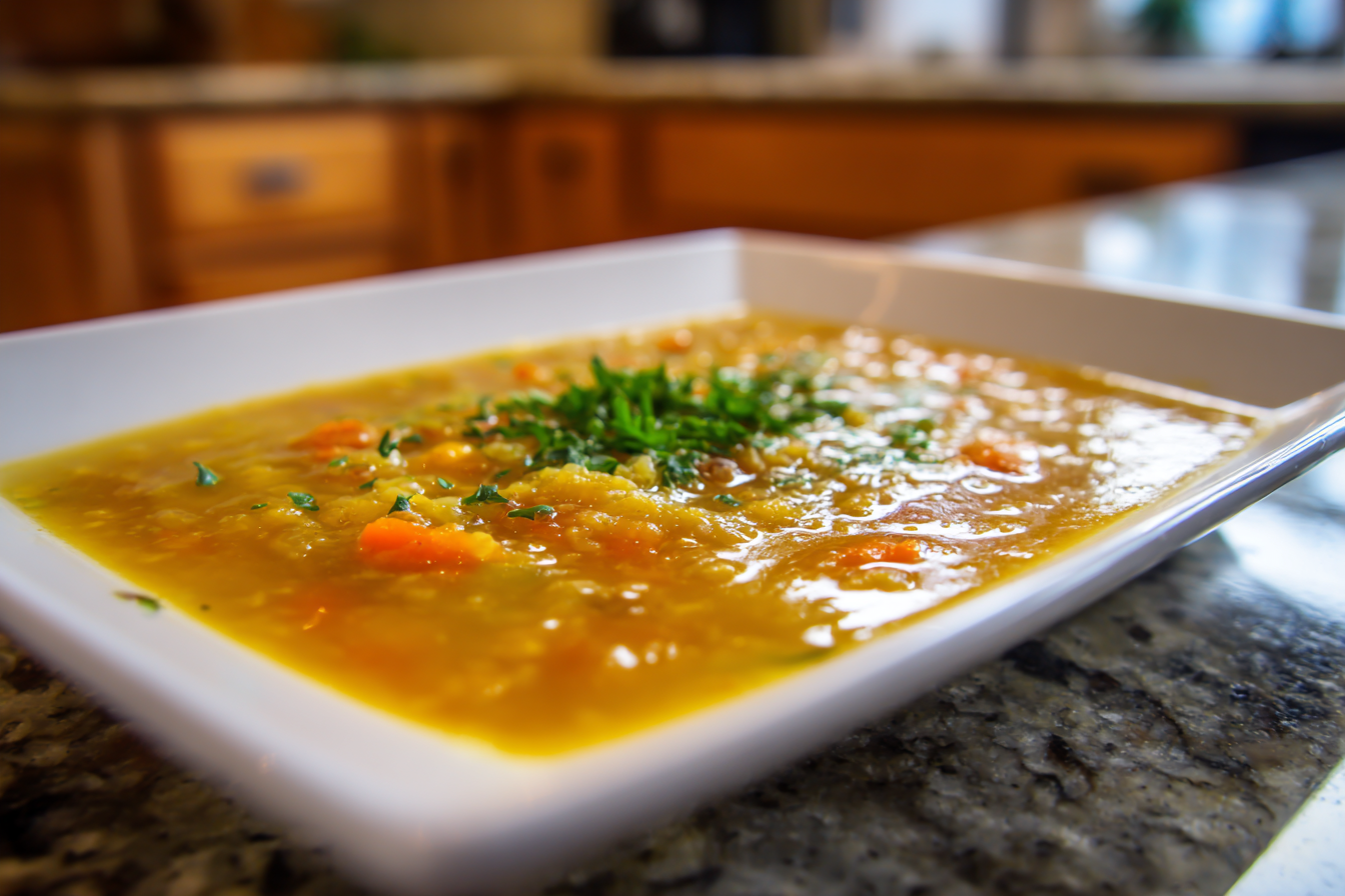 Easy Crockpot Split Pea Soup Without Meat: Hearty & Healthy Plant-Based Recipe