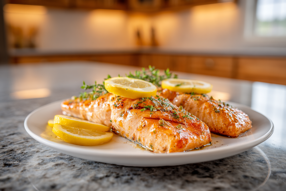 Easy Grilled Salmon with Lemon & Herbs: 10-Minute BBQ Recipe