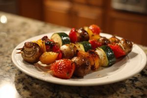 Zesty Grilled Vegetable Kabobs