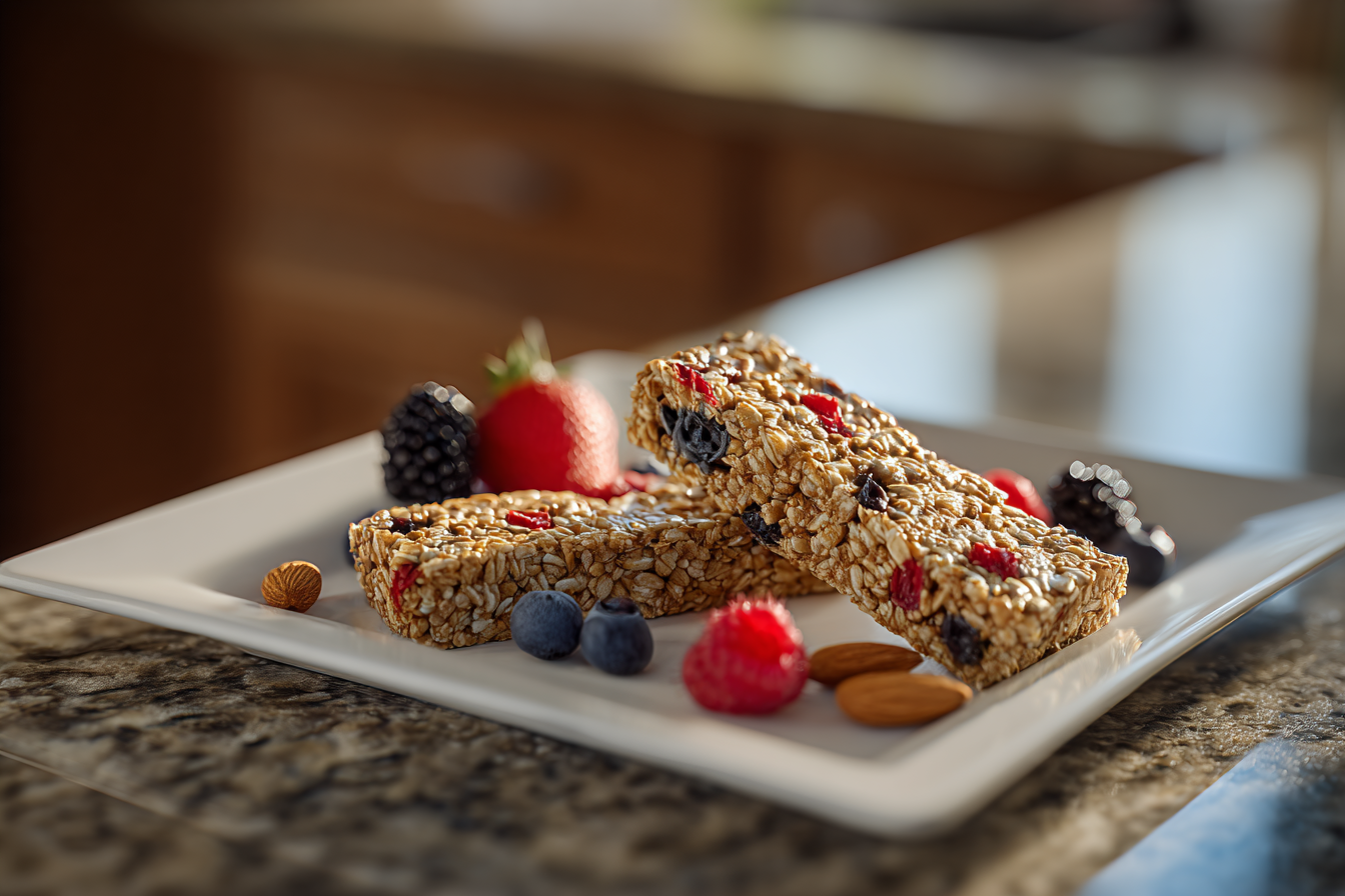 Easy Keto Granola Bars with Mixed Berries & Crunchy Nuts: Your Ultimate Healthy Snack