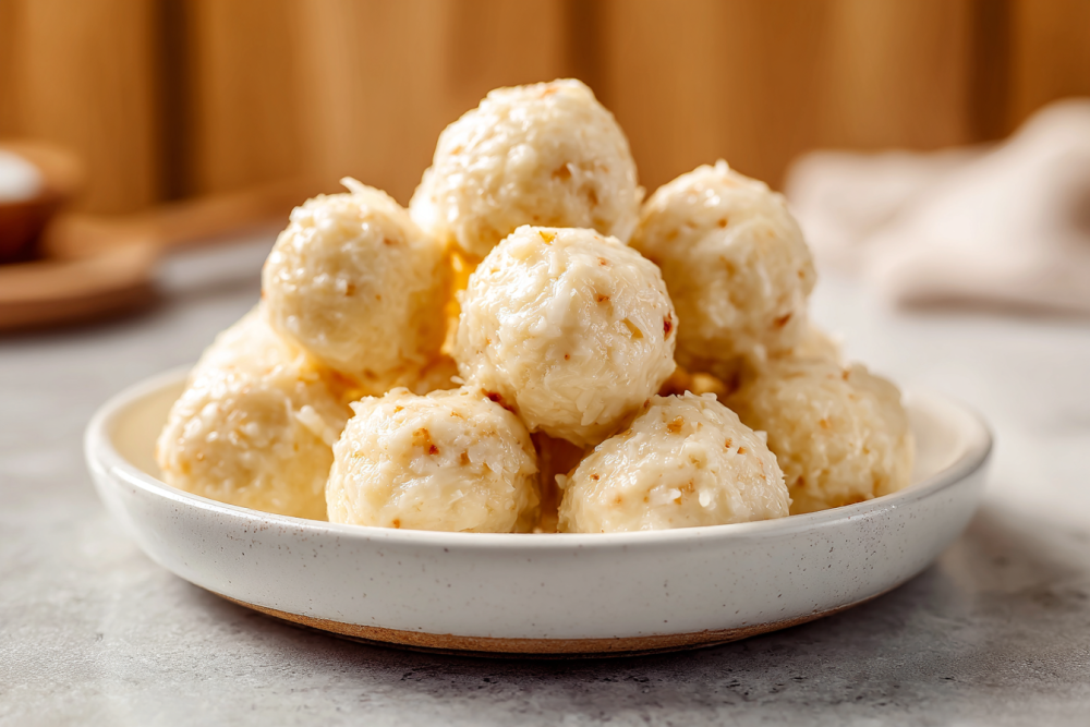 Effortless 5-Ingredient Keto Coconut Fat Bombs (No Bake!)
