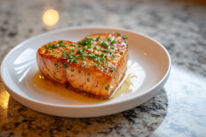 Effortless Garlic Butter Salmon