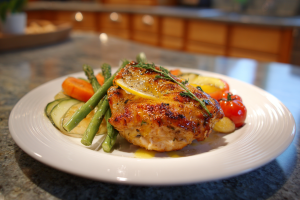 Garlic & Herb Grilled Chicken with Vibrant Veggies