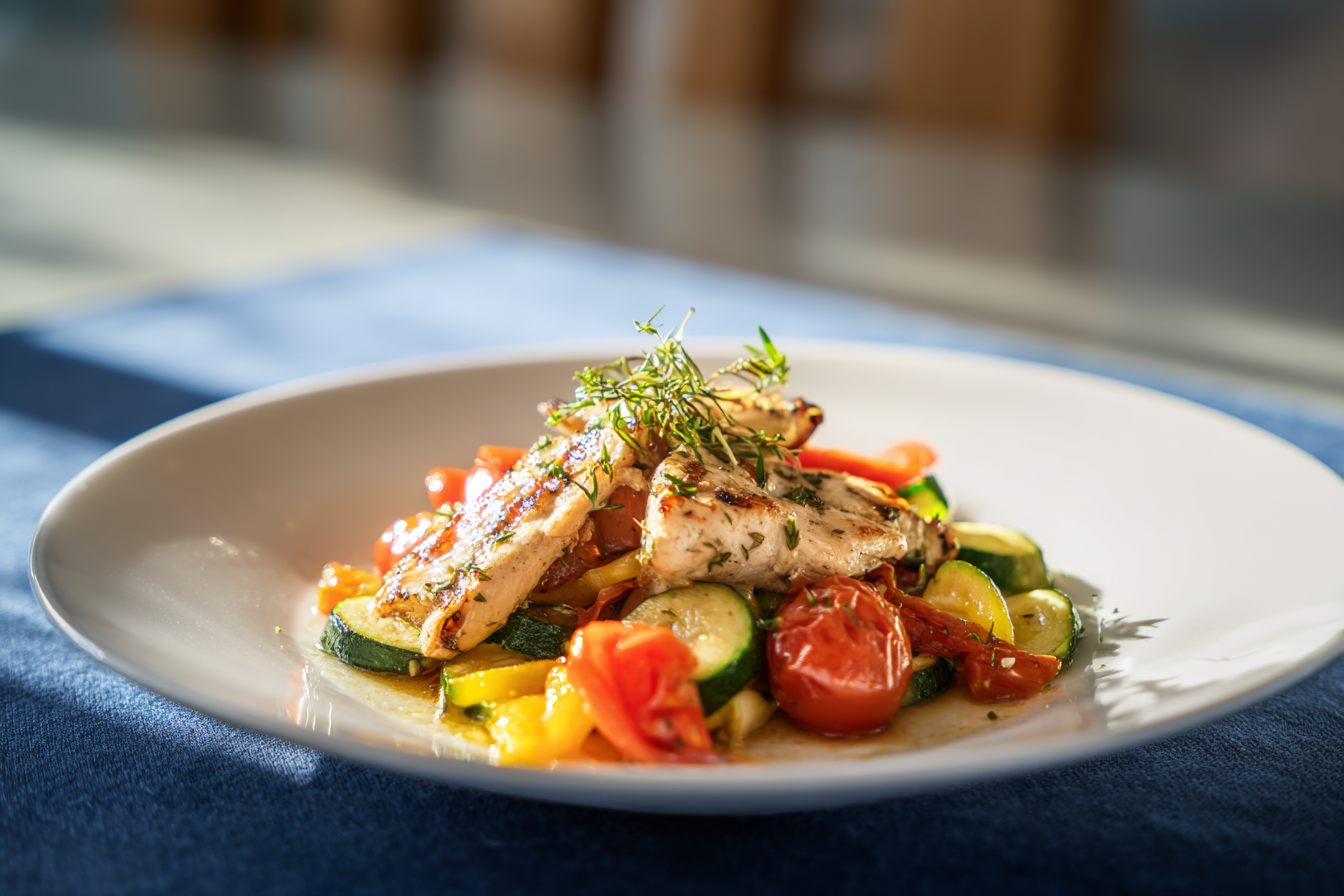 Effortless Garlic-Herb Grilled Chicken and Vibrant Veggies: Your New Weeknight Hero