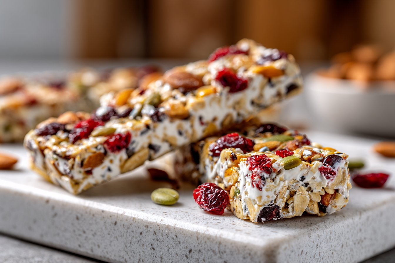 Effortless No-Bake Protein Greek Yogurt Granola Bars: Your New Go-To Healthy Snack!
