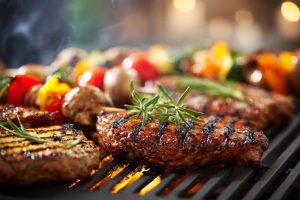 Zesty Lemon Herb Grilled Chicken Thighs