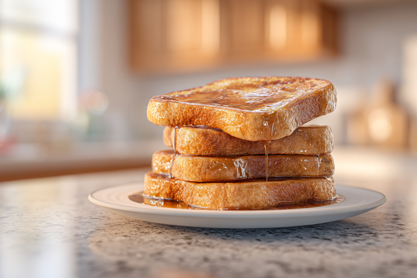 Elevate Your Mornings: Mighty Protein French Toast Stacks for Peak Performance
