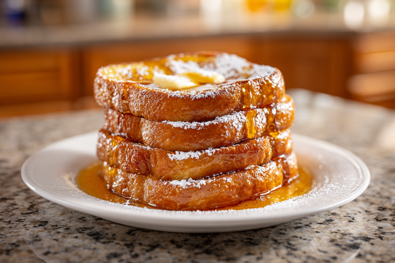 Elevate Your Mornings: Mighty Protein French Toast Stacks for Peak Performance