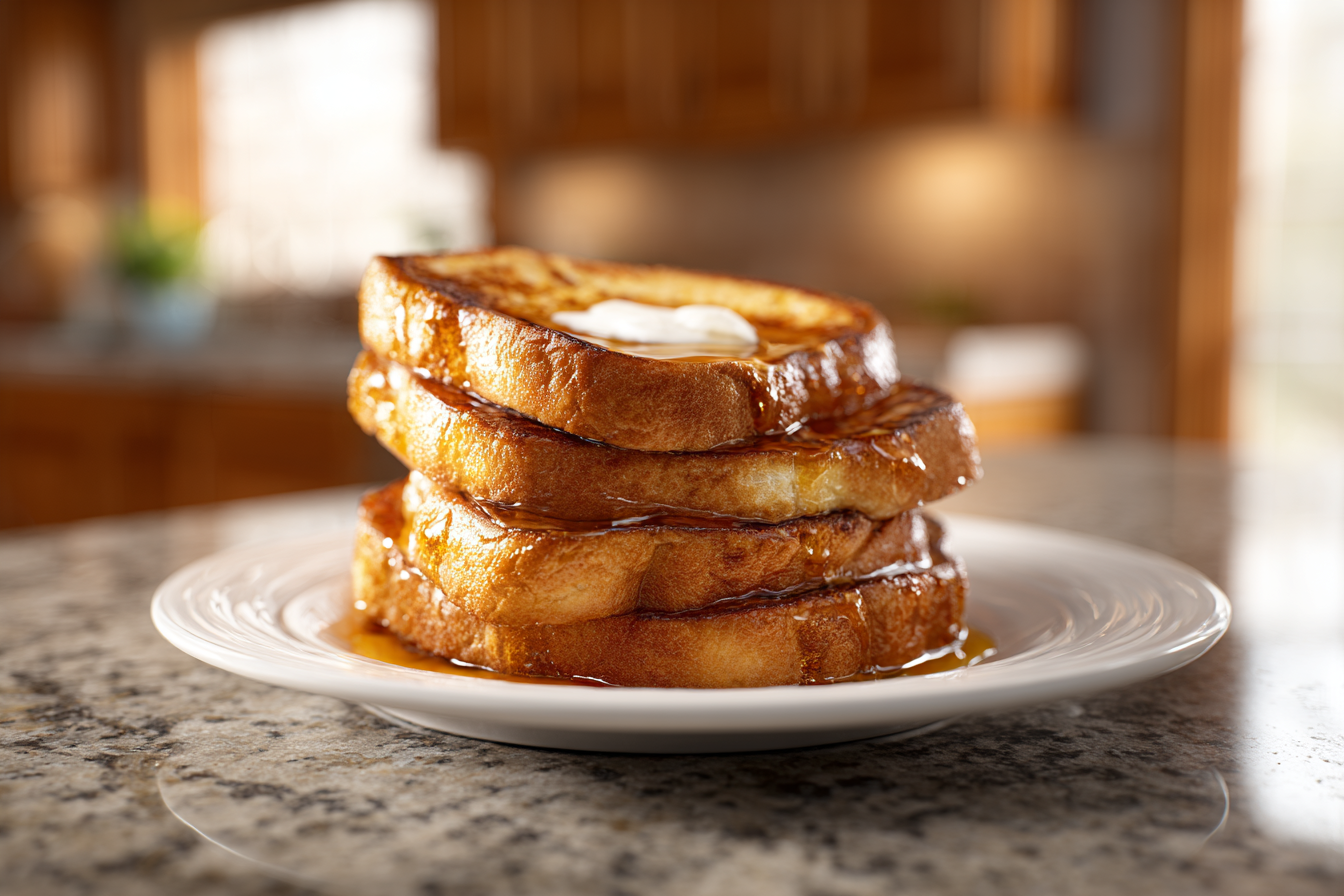 Elevate Your Mornings: Mighty Protein French Toast Stacks for Peak Performance