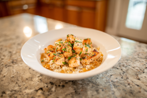 Crispy Salmon and Rice Power Bowl