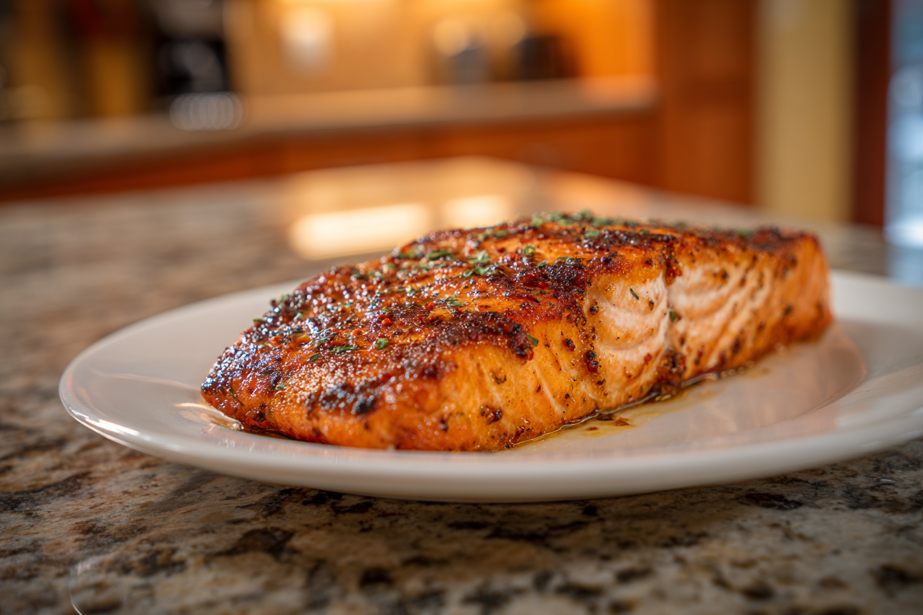Flaky Grilled Salmon with My Go-To Zesty Herb Seasoning