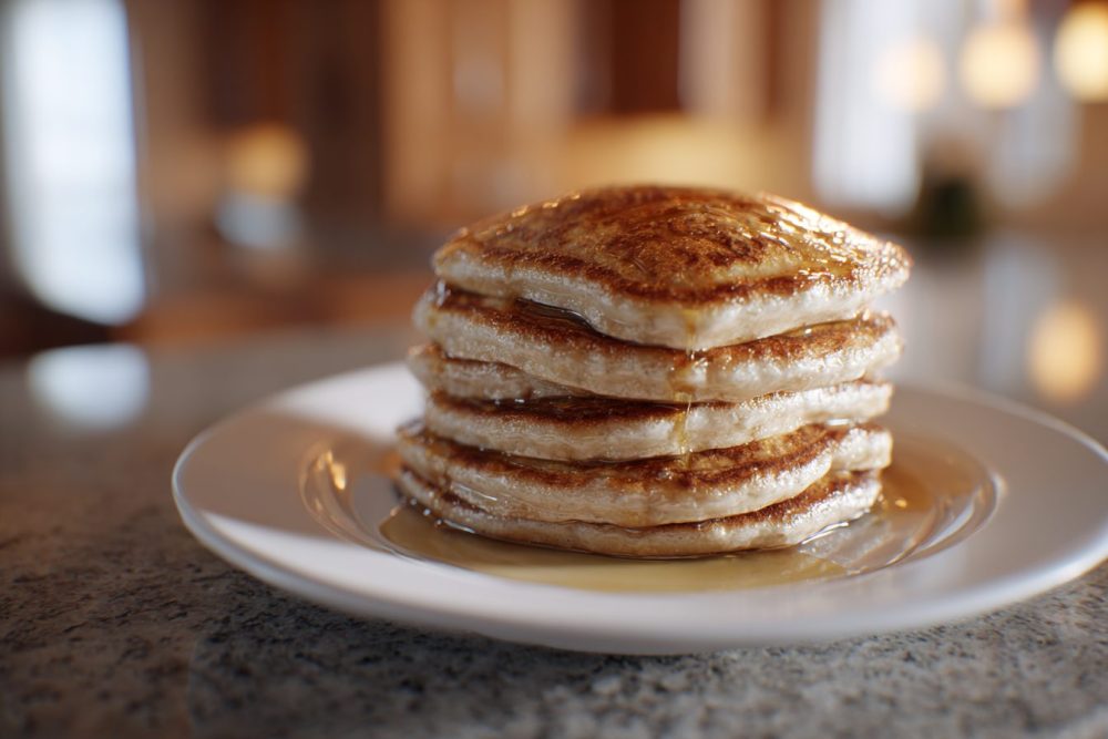 Fluffy Apple Oat Pancakes: Your Wholesome Morning Stack Awaits!