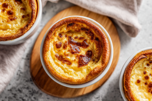 Fluffy Baked Protein Pancake Bowls