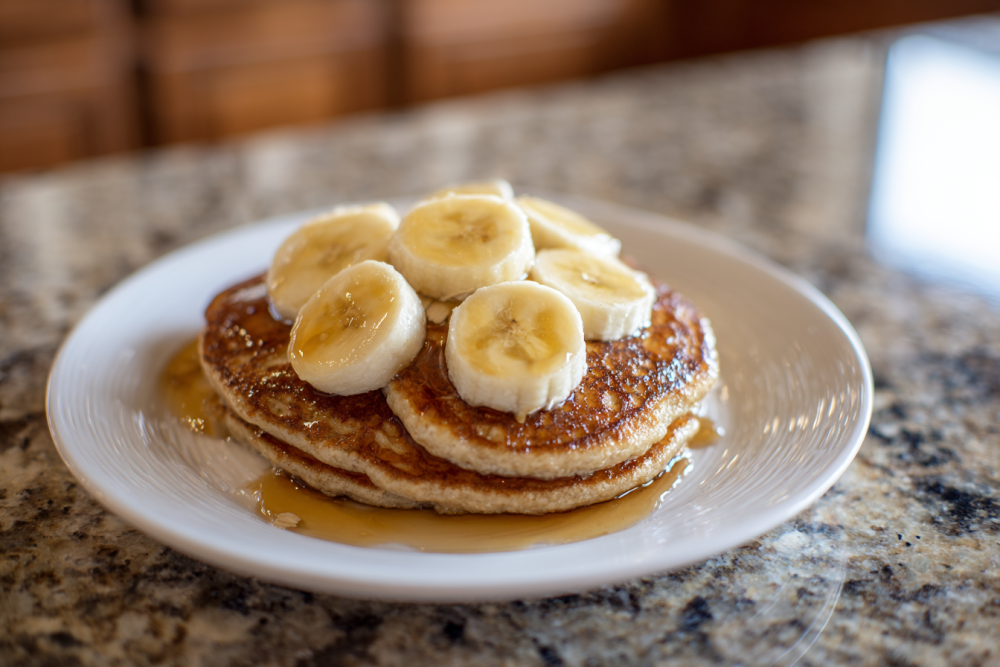 Fluffy Banana Oat Pancakes: Your New Favorite Healthy Breakfast (Two Ways!)