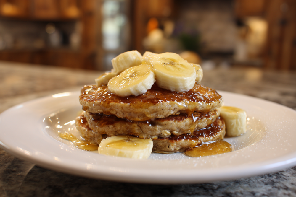 Fluffy Banana Oat Pancakes: Your New Favorite Healthy Breakfast (Two Ways!)
