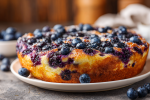 Cottage Cheese Blueberry Cloud Bread