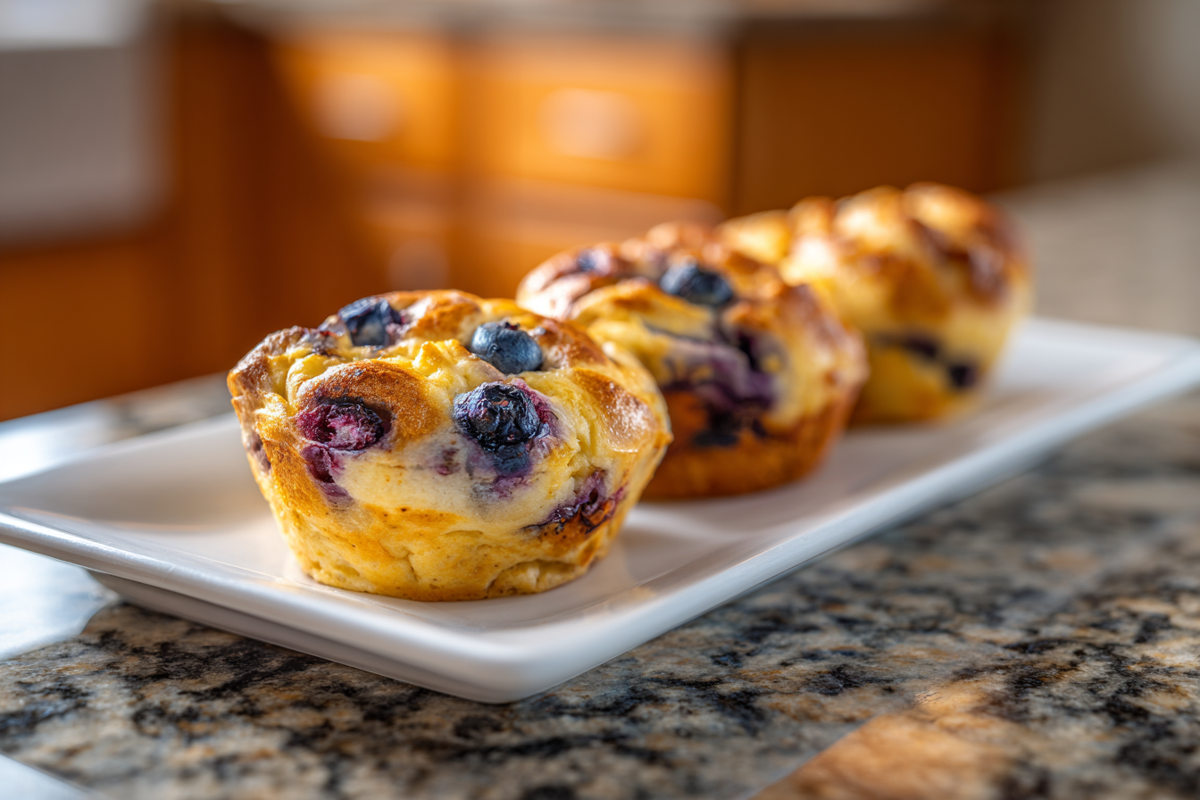 Fluffy Cottage Cheese Blueberry Cloud Bread: Your New High-Protein, Low-Carb Obsession