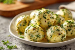 Fluffy Herb-Kissed Egg White Bites