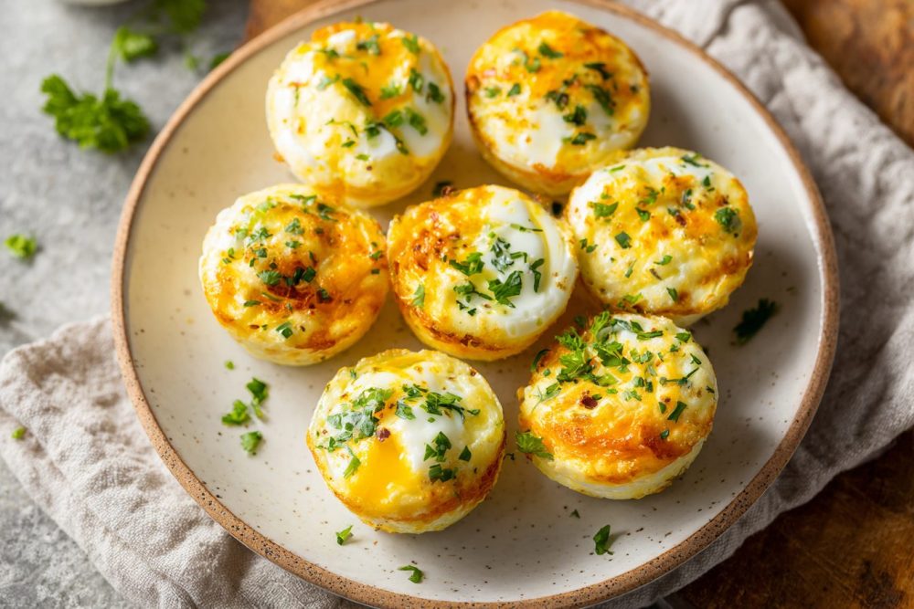 Fluffy Herb-Kissed Egg White Bites: Your New Go-To High-Protein Breakfast