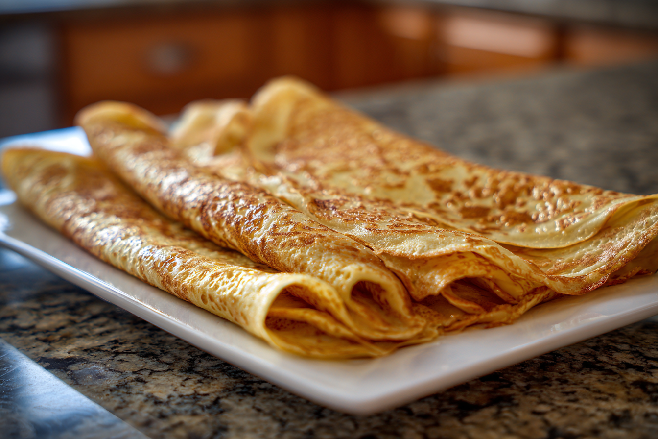 Fluffy High Protein Cinnamon Crepes: Your New Favorite Healthy Breakfast Treat