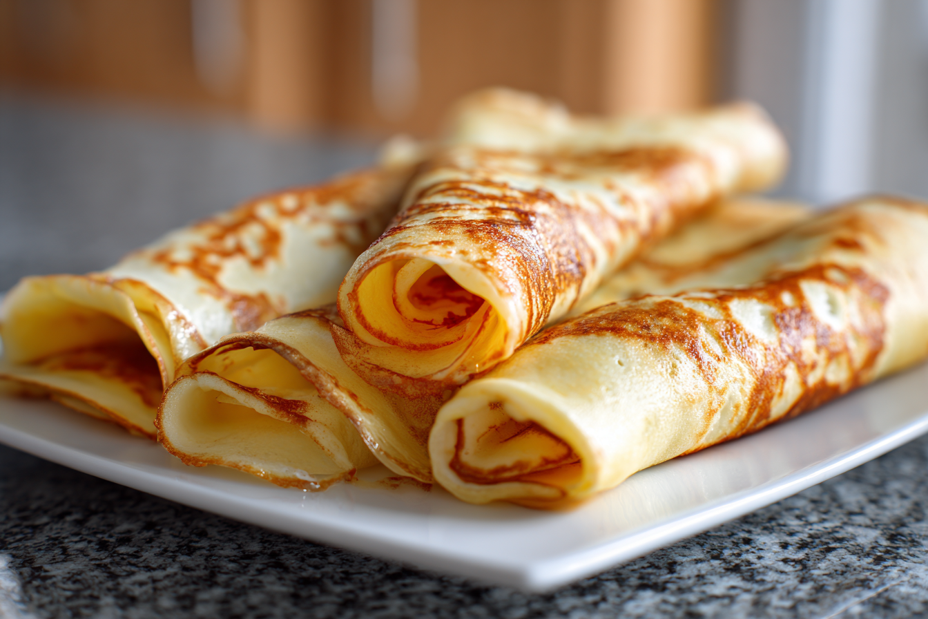 Fluffy High Protein Cinnamon Crepes: Your New Favorite Healthy Breakfast Treat