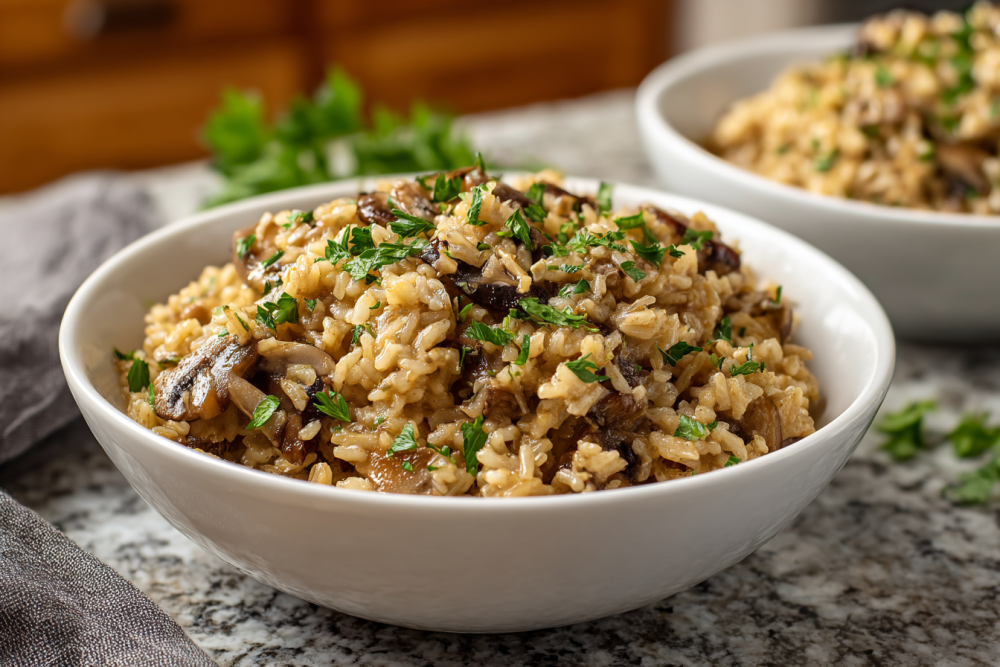 Fluffy Mushroom Rice Perfection: Your New Favorite Side Dish