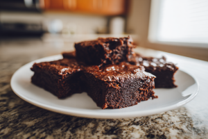 Fudgy Healthy Date Brownies