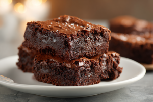 Fudgy Low-Calorie Greek Yogurt Brownies