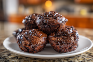 Fudgy Protein Brownie Bites