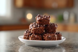Fudgy Protein Brownie Bites