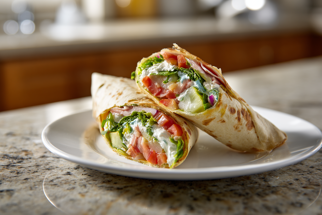 Fuel Your Day: Delicious High-Protein Wraps for Lunch