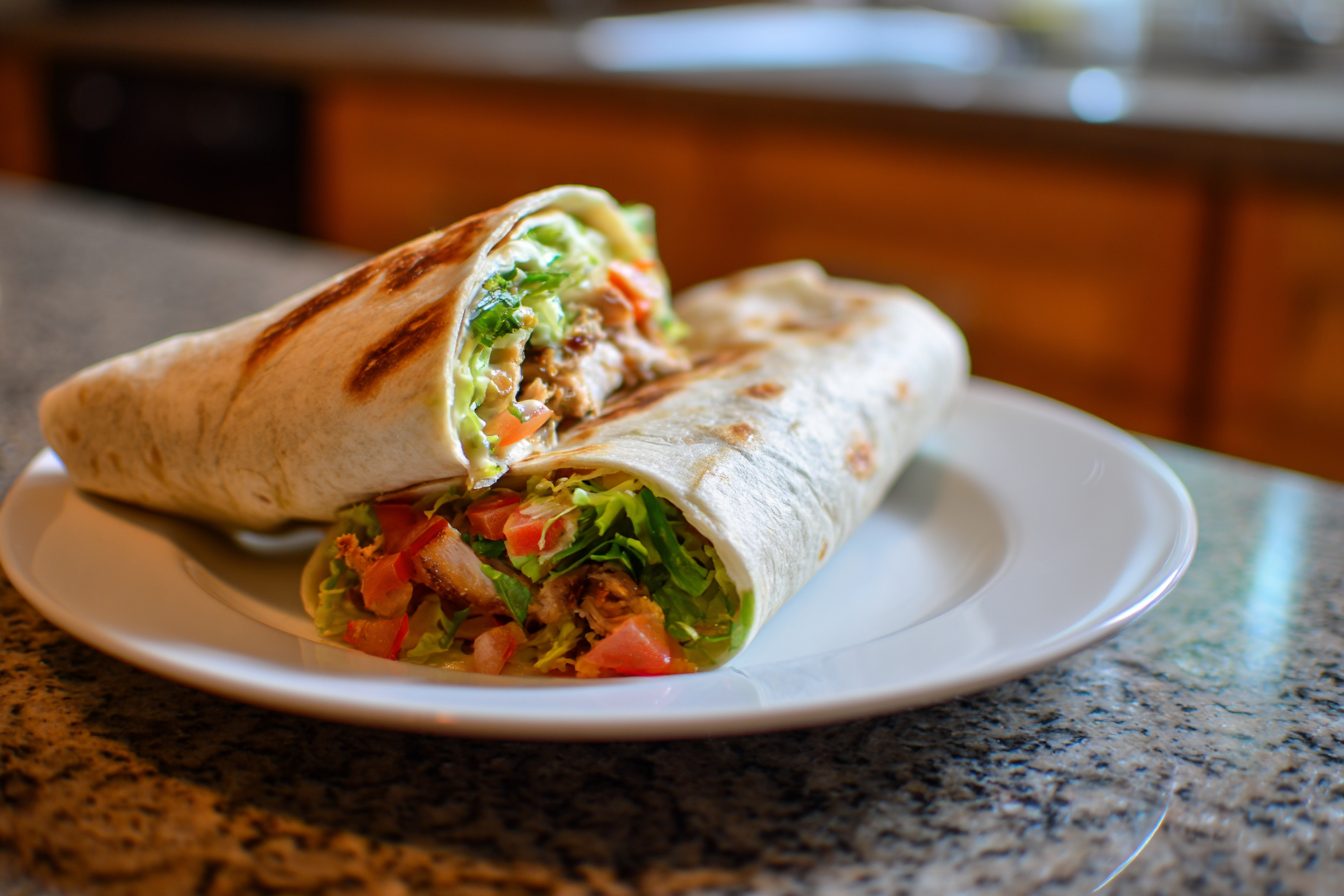Fuel Your Day: Quick High-Protein Wraps with Zesty Avocado