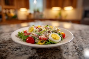 Zesty Lemon Herb Chicken Salad