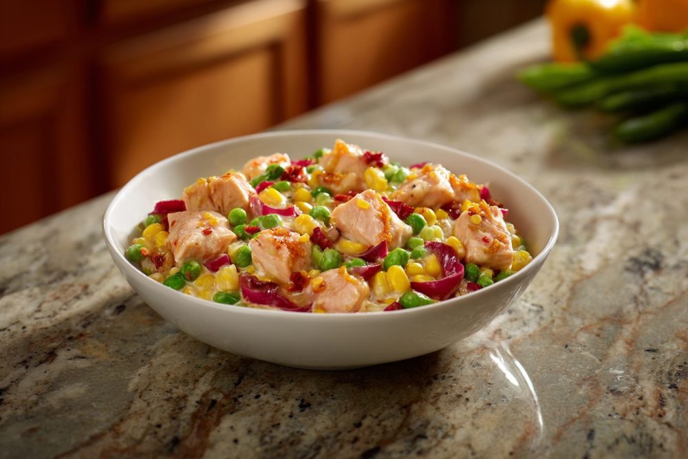 Fuel Your Day: Zesty Lemon Herb Chicken Salad for an Easy High-Protein Lunch
