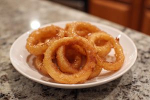 Golden & Crispy Keto Parmesan Onion Rings