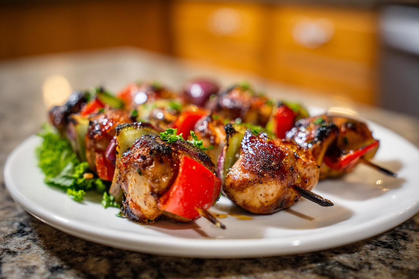 Grilled Chicken & Veggie Skewers: Your Summer BBQ Essential