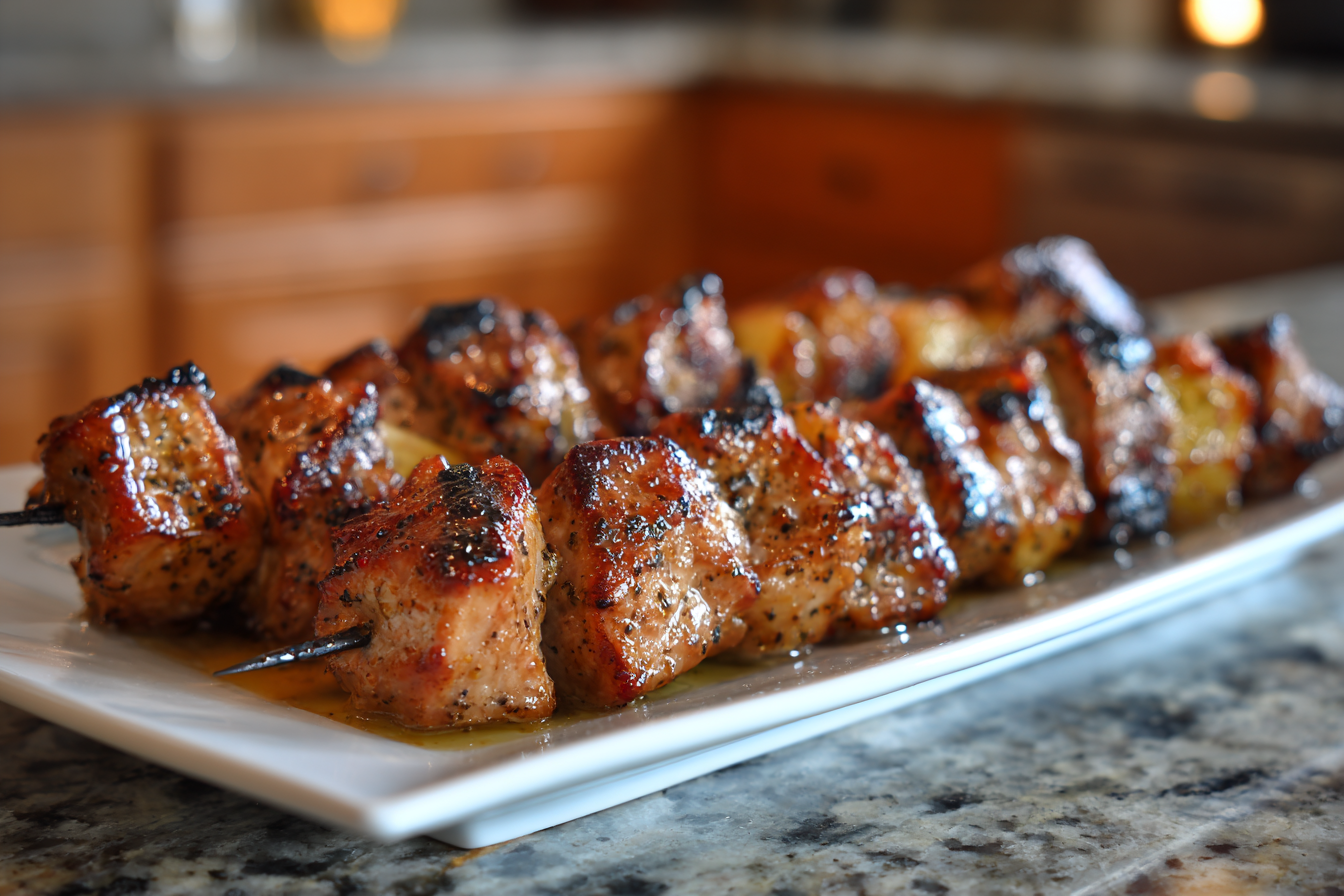 Grilled Pineapple Pork Skewers: Your New Summer BBQ Obsession