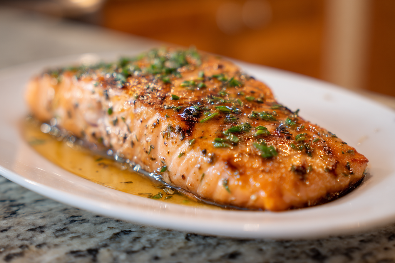 Grilled Salmon Perfection: My Go-To Zesty Herb & Spice Marinade