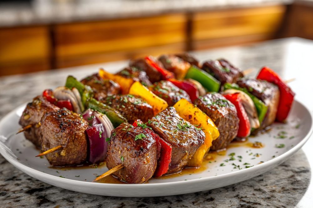 Grilled Steak Kabobs with Bell Peppers & Red Onion: Your New Favorite Summer Sizzle